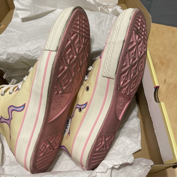 Converse Golf Le Fleur x Chuck 70 High 'Flame - Picture 6 of 7